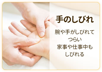 手のしびれ